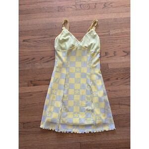 Forever 21 Y2K green yellow Dress Size S